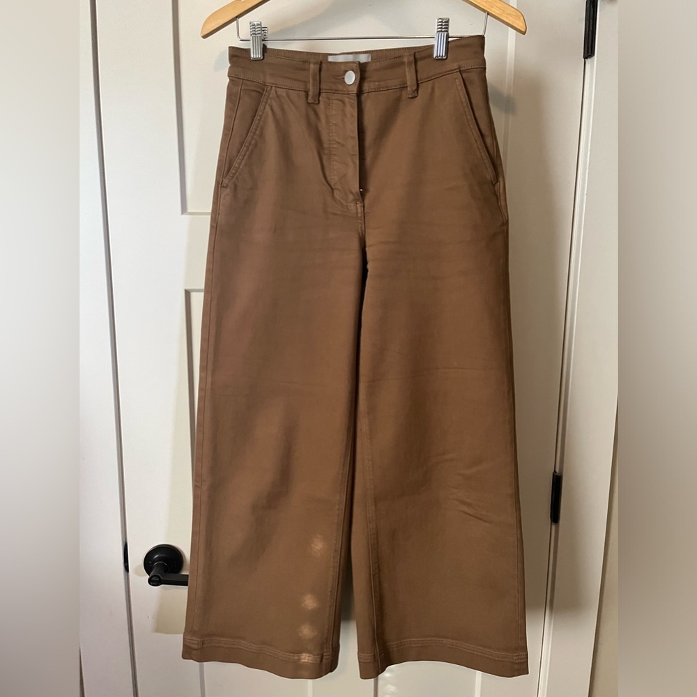 Everlane Wide-Leg Cropped Chinos